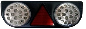 Lanterna traseira de LED cristal braspoint III 24V