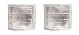 Lanterna de seta dianteira metalizada fume Mercedes Benz 709-912