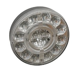 Lanterna traseira com ré de LED cristal Braspoint LG bivolt