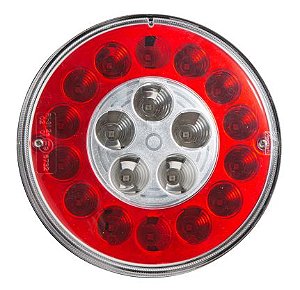 Lanterna de LED 24V vermelha para freio-ré-farolete