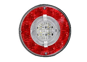 Lanterna traseira de LED vermelha com pisca braspoint LG bivolt