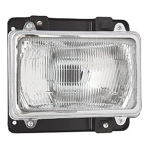 Farol lampada H4 Mercedes Benz cara preta