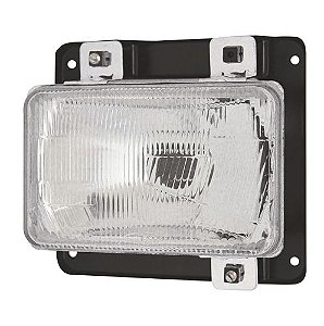 Farol lâmpada H4 Mercedes Benz 1992 bicuda