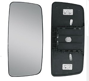 Vidro espelho retrovisor maior direito-esquerdo sem desembaçador Volvo FH 2010