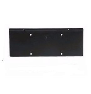 Suporte de placa dianteira cinza Ford Cargo-Volkswagen