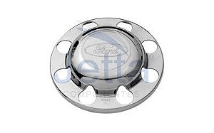 Tampa cubo cromada tração Ford Cargo 3/4