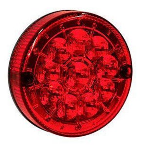 Lanterna traseira de LED vermelha farolete-freio 24V