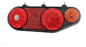 Lanterna traseira de LED direita 24V carreta Noma 2012