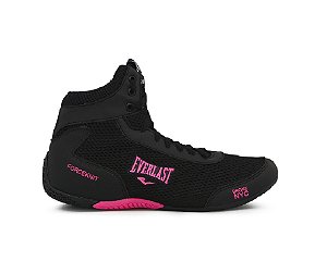 Tenis Everlast Forceknit Academia Lutas Preto Rosa (Everlast_Preto_Pink)