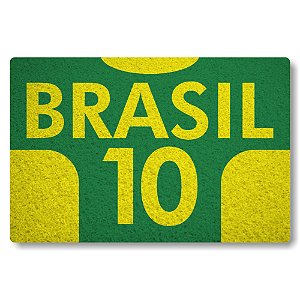 Tapete Capacho Brasil 10 - Verde Bandeira