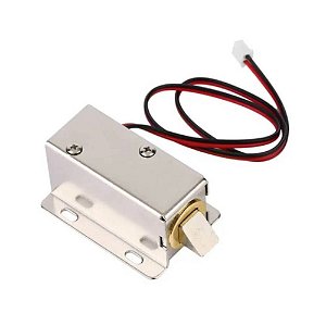 Fechadura Trava Elétrica Solenoide 12V