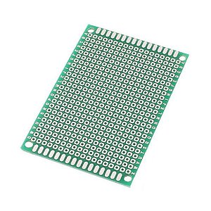 Placa de Circuito Impresso Ilhada Face Simples