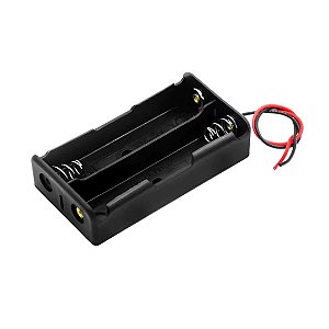 Suporte para 2 Baterias Lítio 18650 em série