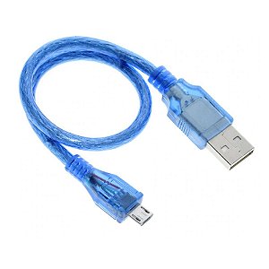 Cabo USB Micro para ESP, Arduino, Raspberry PI