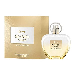Perfume Antonio Banderas Her Golden Secret EdT Feminino 80ML - Guubay