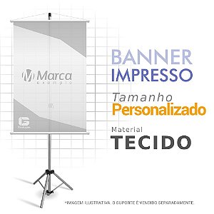 Banner Impresso Em Tecido