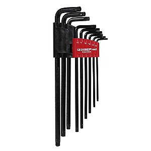JOGO DE CHAVES L TORX LONGA 9 pecas Gedore R36455009