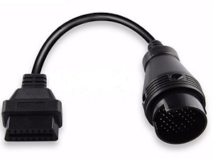 Cabo Iveco 38 Pinos Adaptador FIAT Iveco Truck 38 Pin Para Obd2