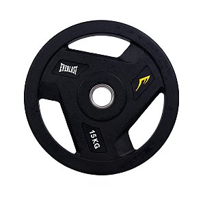 Anilha Olímpica Borracha Everlast 15kg