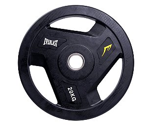 Anilha Olímpica Borracha Everlast 20kg