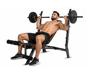 Banco de Supino Ajustável Multifuncional Oneal BF750