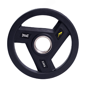 Anilha Olímpica Borracha Virgem Everlast 2,5kg