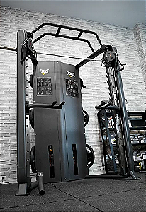 Estação de Musculação Multi Funcional Cross Smith Everlast L101