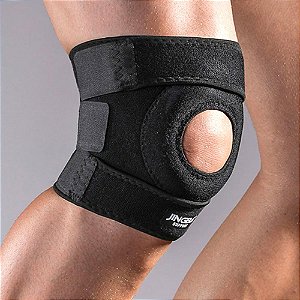 Joelheiras de compressão JINGBA, suporte de joelho, cinta esportiva, treino, equ