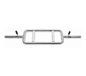 Barra Maciça H Cromada 86,5cm com presilhas