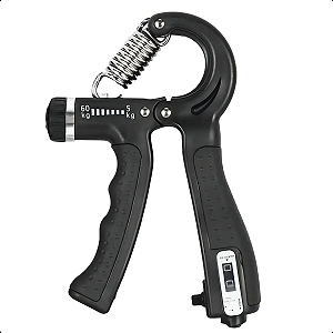 Handgrip Expansor de Mão Ajustável 5 a 60 kg com Contador Automático