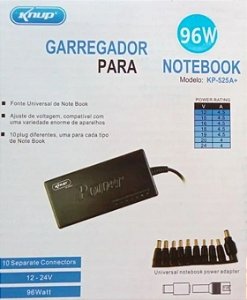 FONTE CARREGADOR UNIVERSAL PARA NOTEBOOK