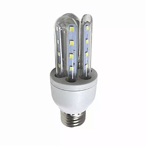 LÂMPADA LED 7W 3U BIVOLT E27 90% MAIS ECONÔMICO