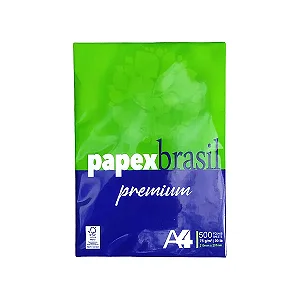 PACOTE PAPEL A4 C/ 500 FOLHAS PAPEX BRASIL