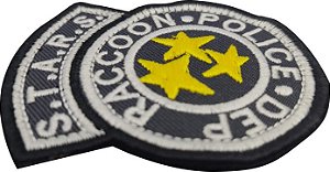 Patch Bordado Stars Raccoon Police