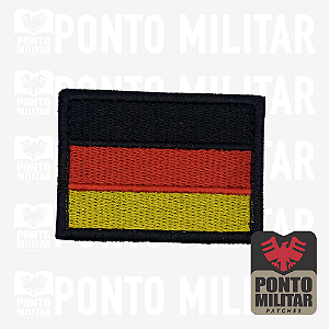 PATCH BANDEIRA DE ISRAEL BORDADA - Patches Militares Emborrachado