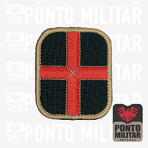 Patch Emborrachado Mato Grosso Colorido, Almox Militar