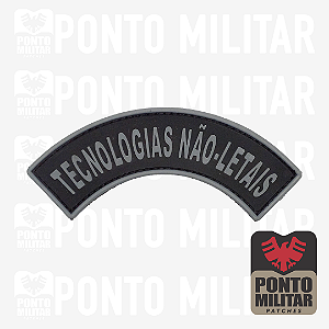 Patch manicaca Brasil negativa emborrachado - Ponto Militar