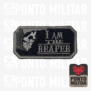 I AM THE REAPER - The Gutterville Plastics Rock Musica Parch Bordado - Ponto Militar