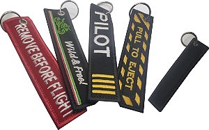 PATCH CHAVEIRO- FLIGHT CREW E PULL TO EJECT