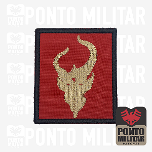 Escudo DEVGRU Emblema Seal Team Patch Bordado C/Velcro - Ponto Militar