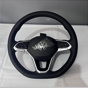 Volante Multifuncional Nova Linha VW (Nivus/Polo/T Cross) Com chicote e bolsa de Airbag