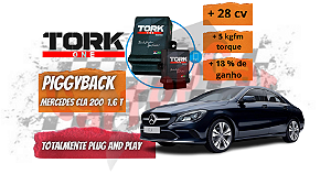 Piggyback TorkOne para Mercedes CLA 200 1.6 Turbo / com Bluetooth