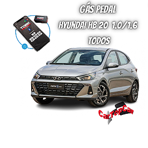 Gas Pedal para Hyundai HB 20 1.0 / 1.6 Todos  / com Bluetooth