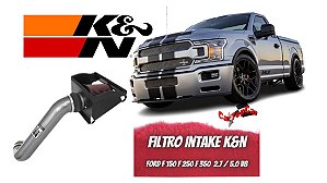 Filtro Ar K&n Intake - Ford F150 F-150 5.0 V8 / 2023 2024