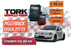 Piggyback (chip de potencia) TorkONE Para FUSCA / JETTA / TIGUAN 211 cv - C/ BLUETOOTH