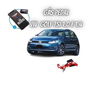 GAS PEDAL TORKONE para GOLF TSI / GTI 2014 +|c/ BLUETOOTH