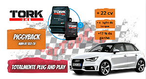 PIGGYBACK (CHIP DE POTÊNCIA) Audi A1 com 122 cv  C/ BLUETOOTH