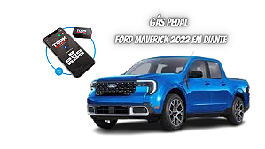Gas Pedal para Ford Maverick Pick up 2022 em diante / com Bluetooth