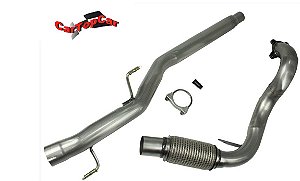 DOWNPIPE AUDI A1 1.4 TFSI 122 CV INOX 409 Ø 2 1/2