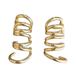 Brinco Earcuff Multi Elos Organic